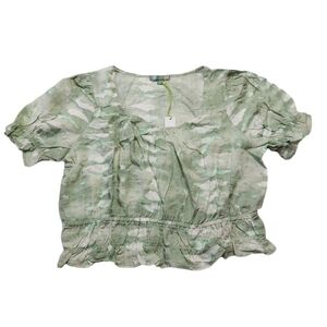 Good Luck Gem Top Size XL Green